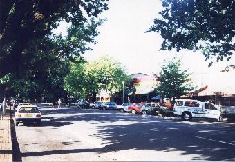 Bruisende centrum van Potchefstroom, die Bult