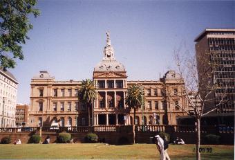 Old Raadsaal op Church Square Pretoria