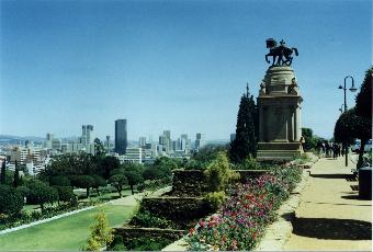 Uitzicht vanaf Union Building Pretoria